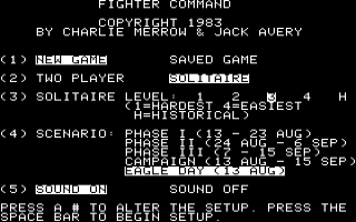 Fighter Command Title Screen